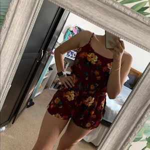 Floral Romper